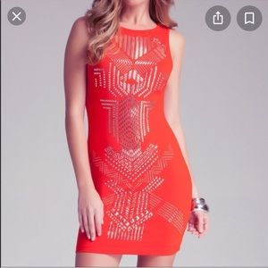 AmaZing / Sexy  beaded waterfall Bebe dress
